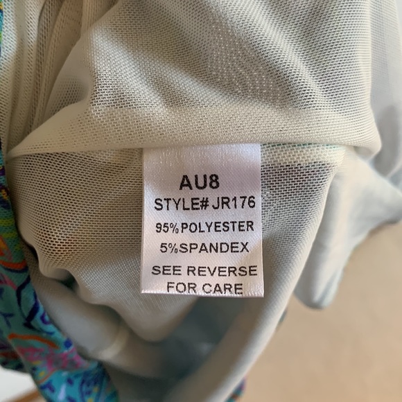 Romance Was Born x Ken Done ruched mesh reef dress 8 - Picture 5 of 7